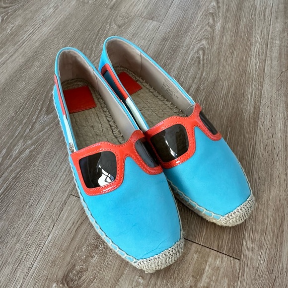 Tory Burch sunglasses espadrilles size 8 - Picture 1 of 2